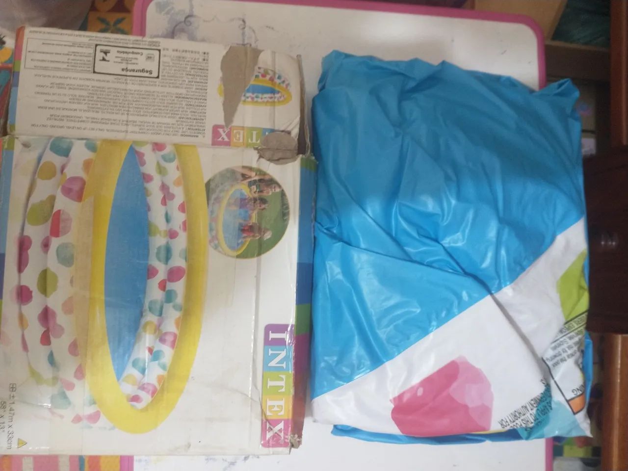 PISCINA INFANTIL EM PLASTICO