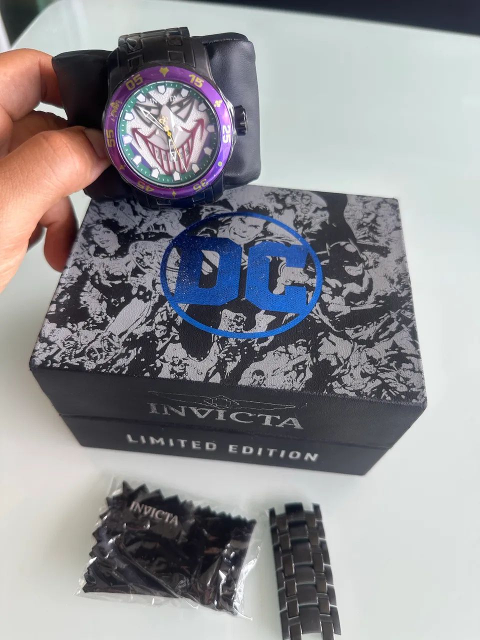 Relógio INVICTA DC JOKER Edição Limitada - Foto 3