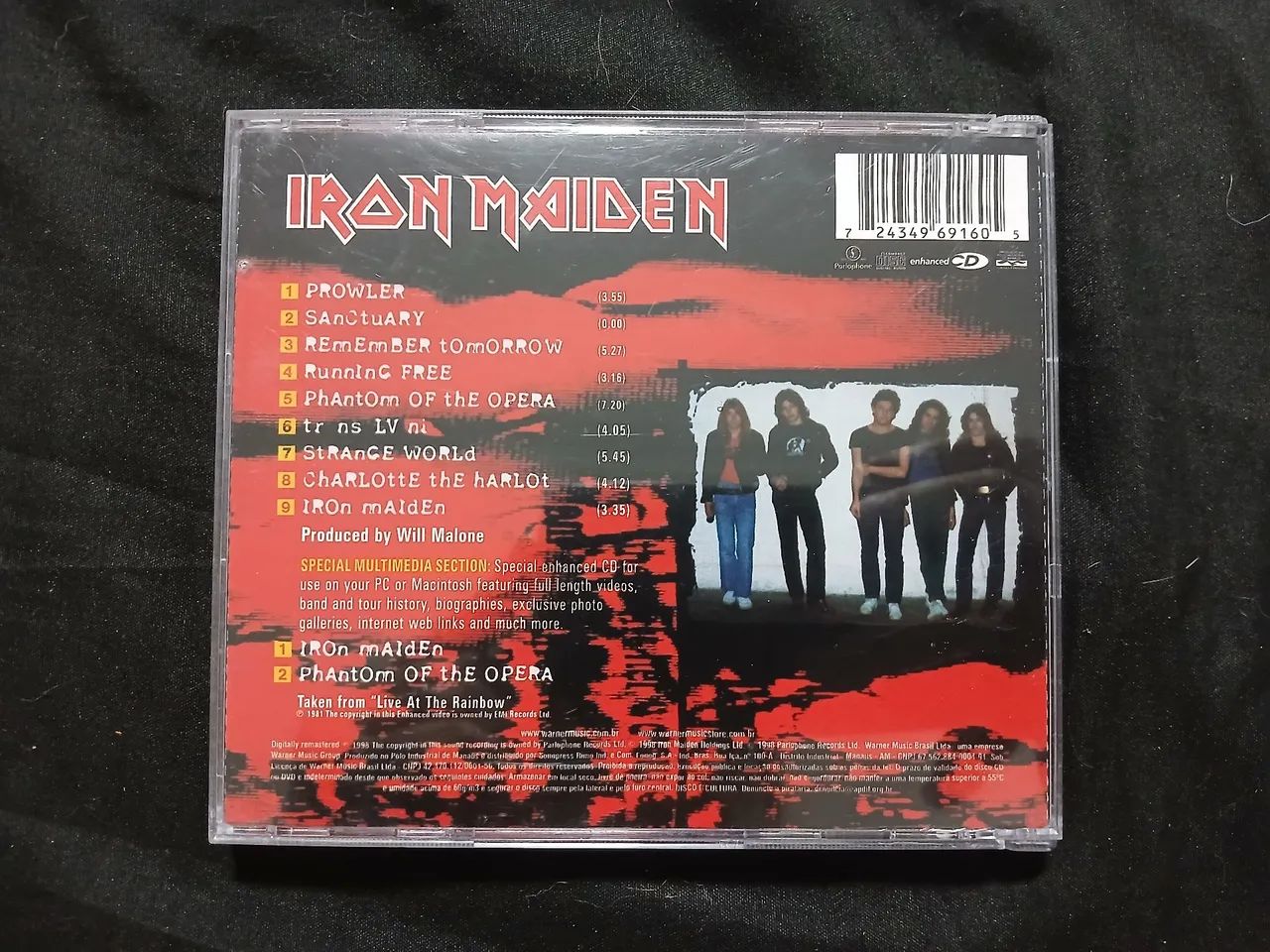 CD IRON MAIDEN IRON MAIDEN - Foto 2