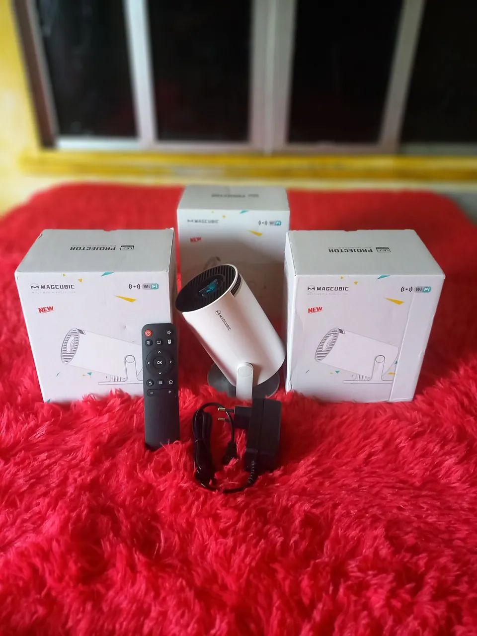 Vendo Projetor original Hy300 pro  magicubic cinza na caixa ?  com Garantia!! - Foto 5