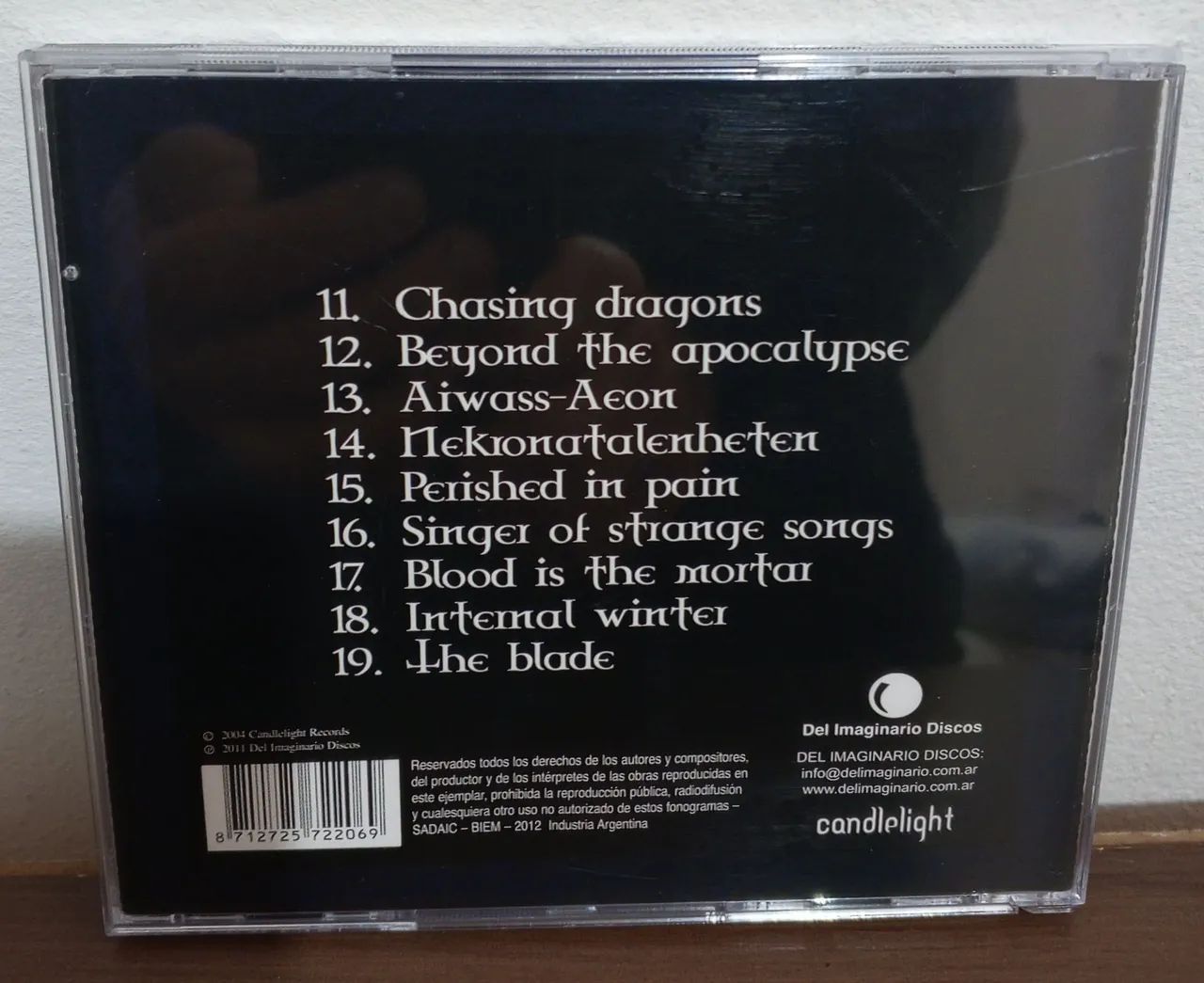 Cd 1349 - Beyond The Apocalypse - importado - Usado - Foto 2