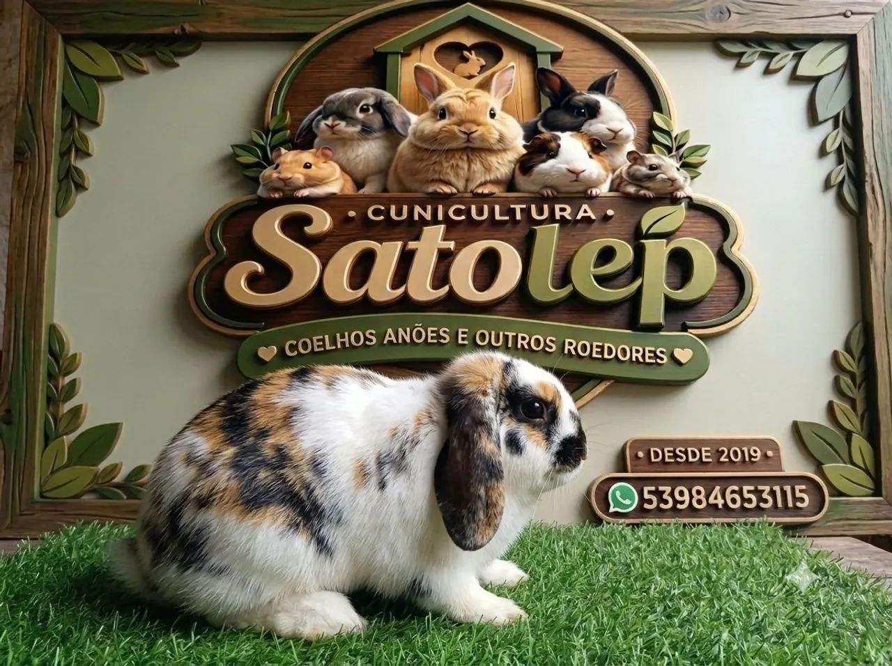 Coelho mini lop 