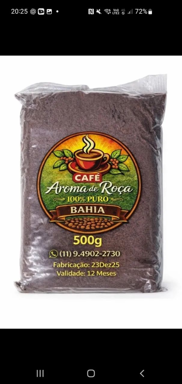 Cafe: Aroma de Roça 100% Puro Bahia - Foto 5