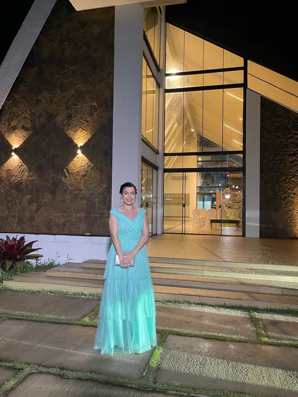 Vestido usado uma vez 