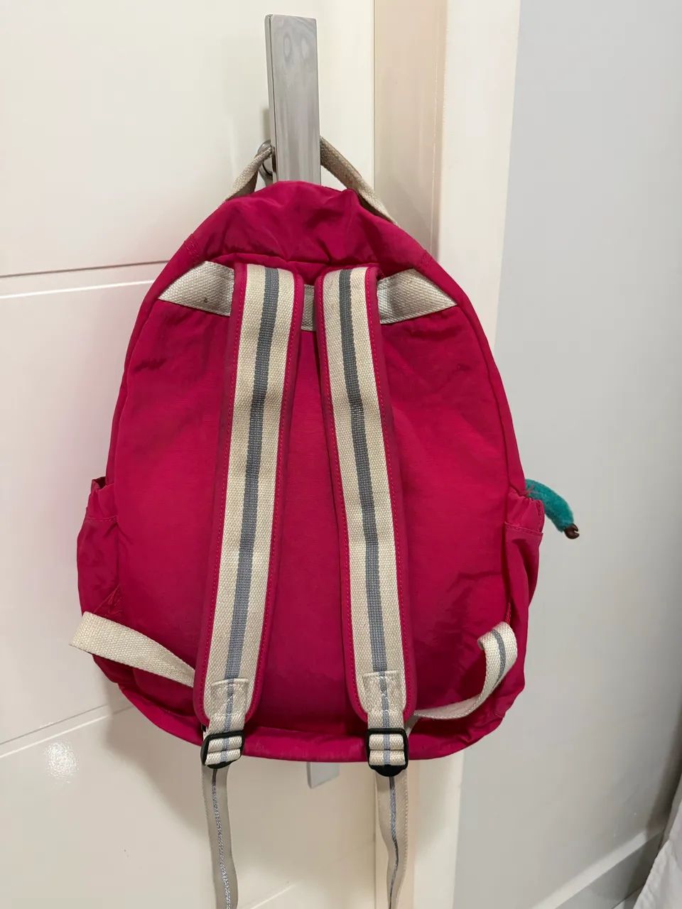 Mochila Kipling Seoul Usada Em Bom Estado  - Foto 2