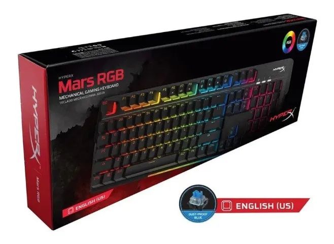 Teclado Gamer USB Mars RGB - HyperX - Foto 5