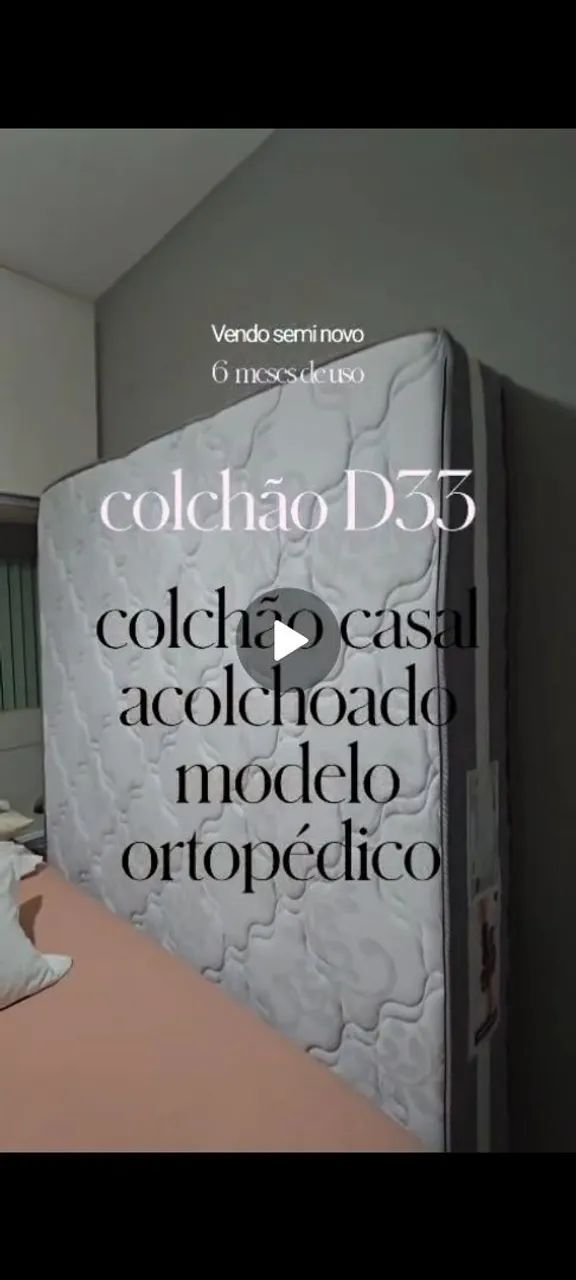 Colchão Ortopédico casal 