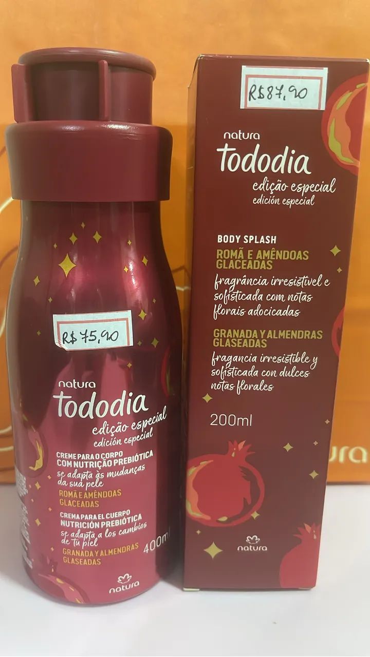 Kit Presente Dia das Mães Romã e Amêndoas Glaceadas