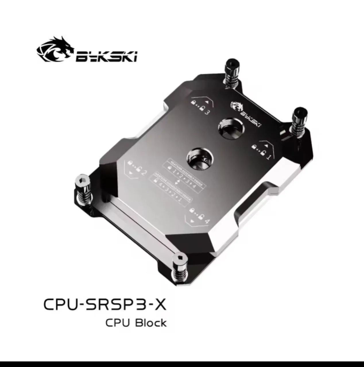 cpu cooler water block AMD epyc SP3 - Foto 3