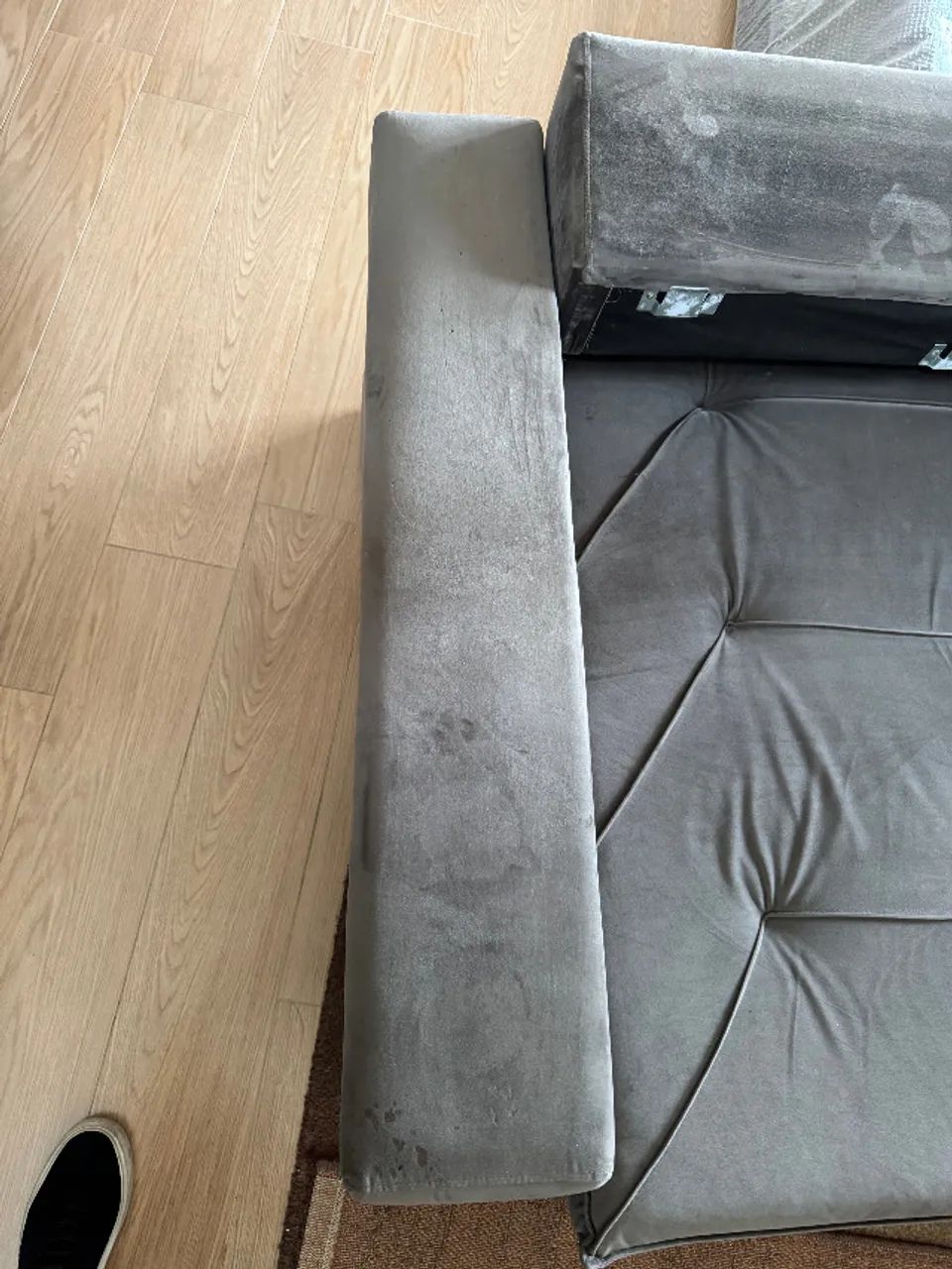 Sofa Retratil 270 x 120 fechado e 180 aberto - Foto 4