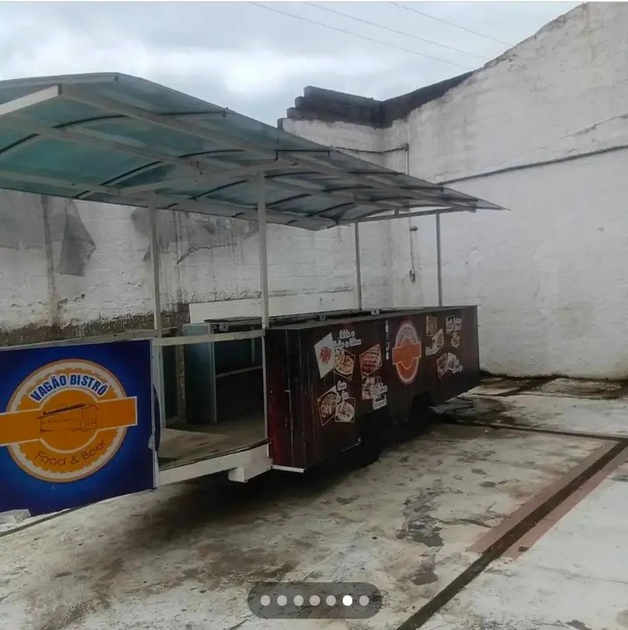 Aceito oferta, Carrocinha barraca treiler 