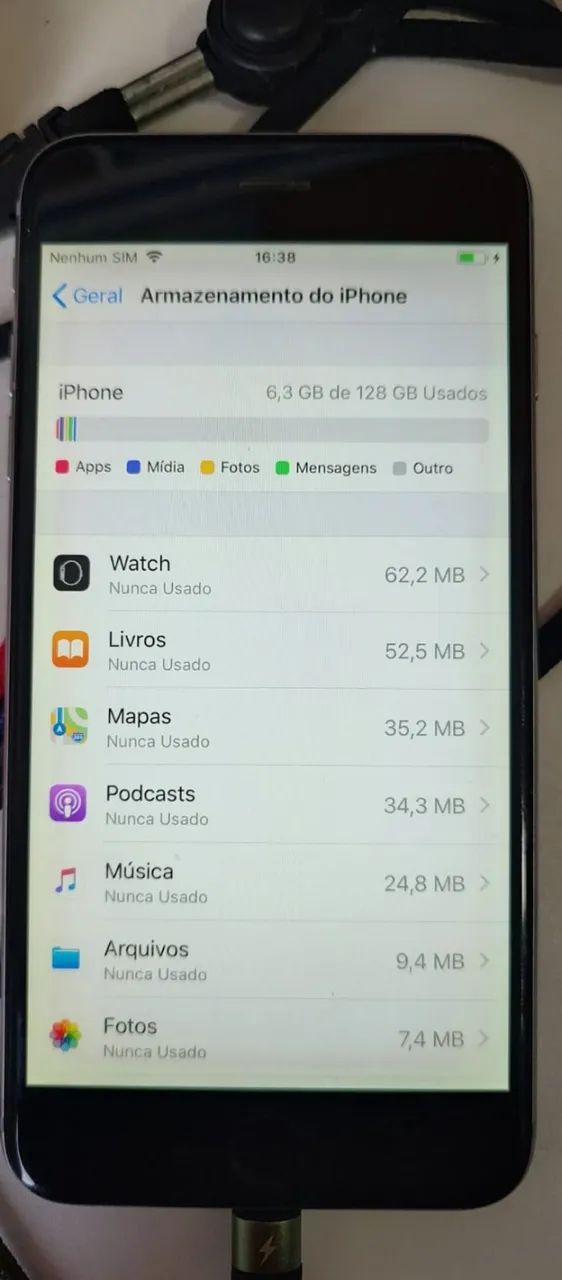 iPhone 6 Plus 128 Gb Cinza-espacial (Usado) - Foto 4