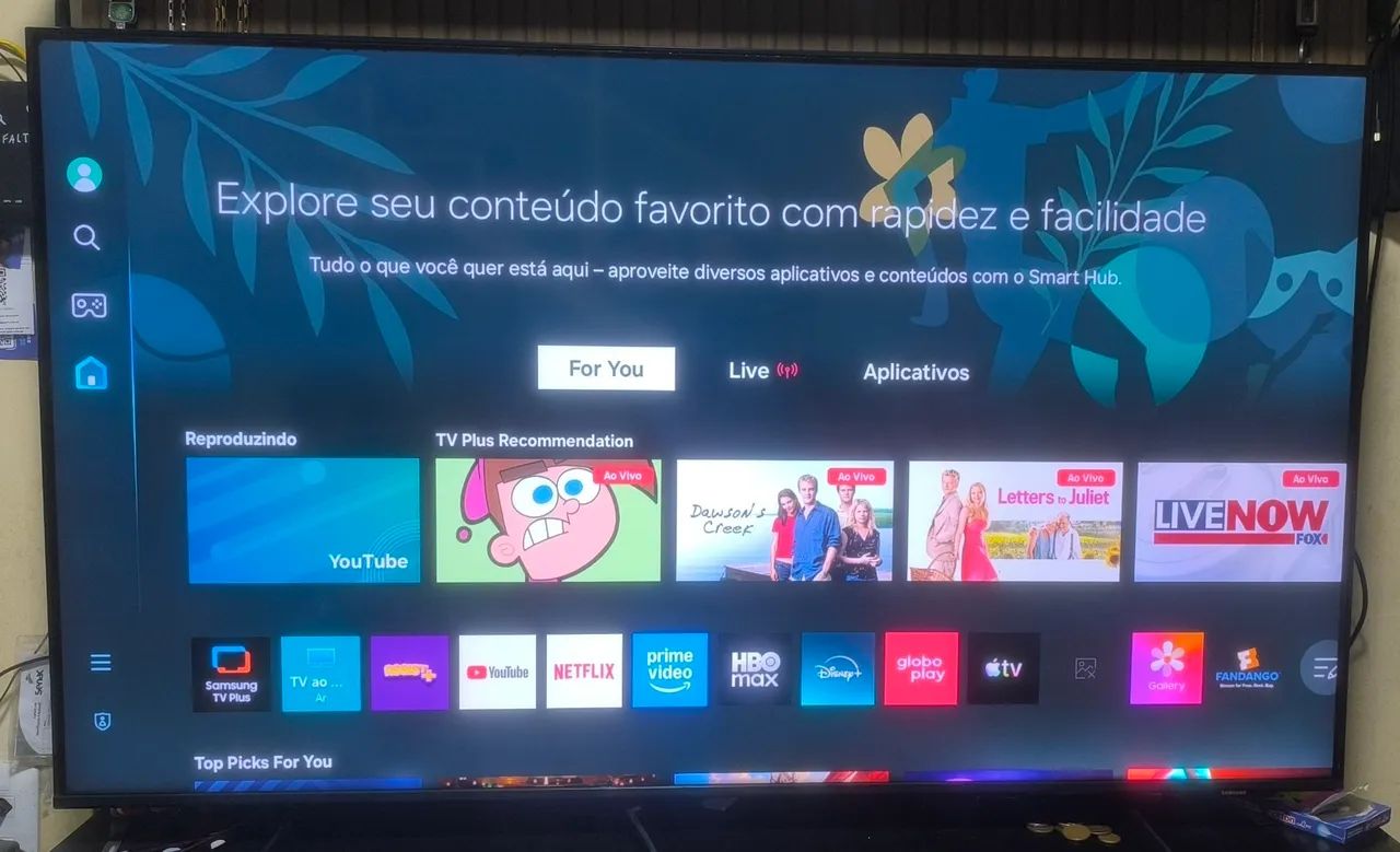 Smart tv 50" 4k Samsung com nota   - Foto 2