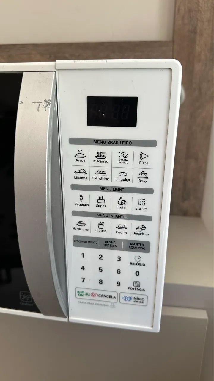 Microondas LG 30litros 127v  modelo Ms3052 - Foto 6