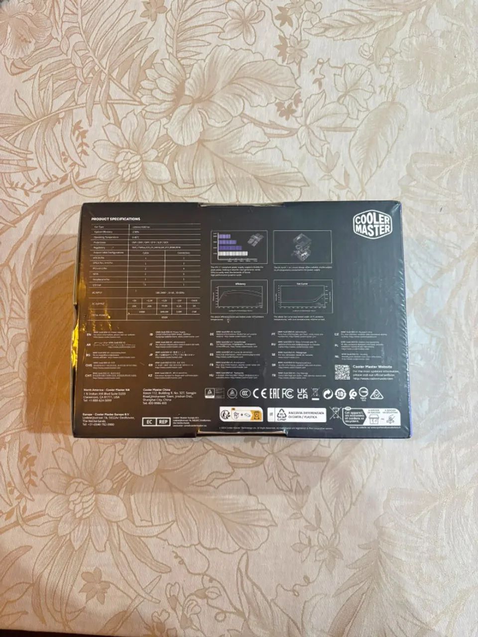 Fonte Cooler Master 850W 80 Plus Gold - Lacrada / Nova - Foto 2