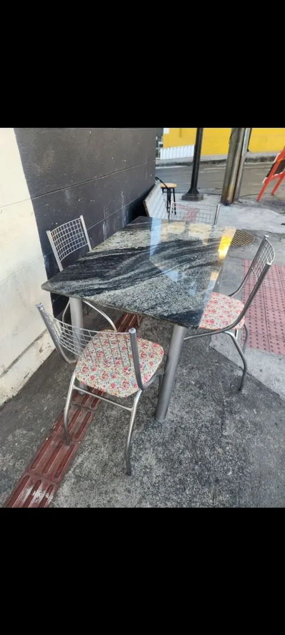 Mesa de pedra 