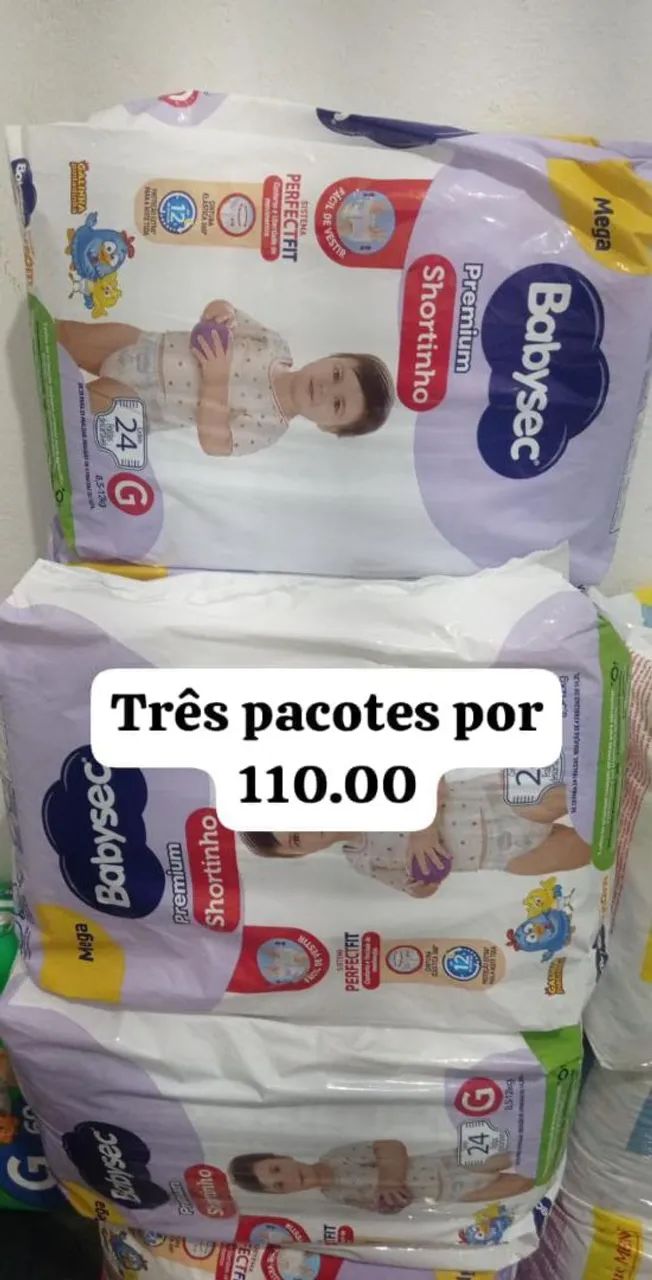 Trabalho com vendas de fraldas 