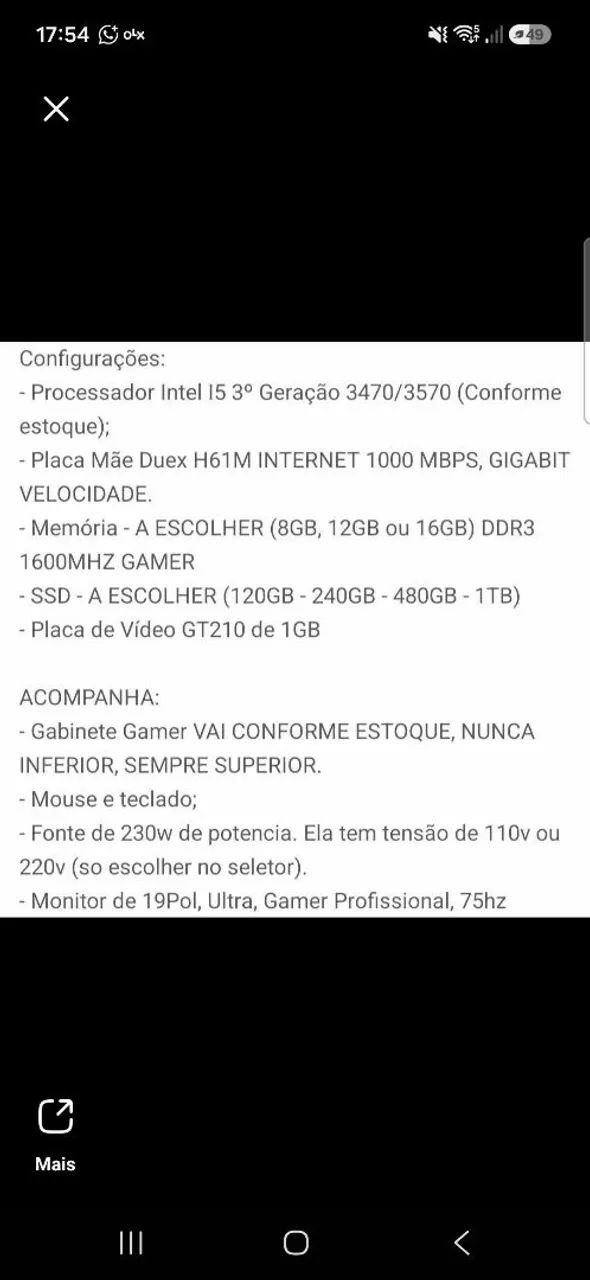 PC GAMER 10 GB DE RAM - Foto 4