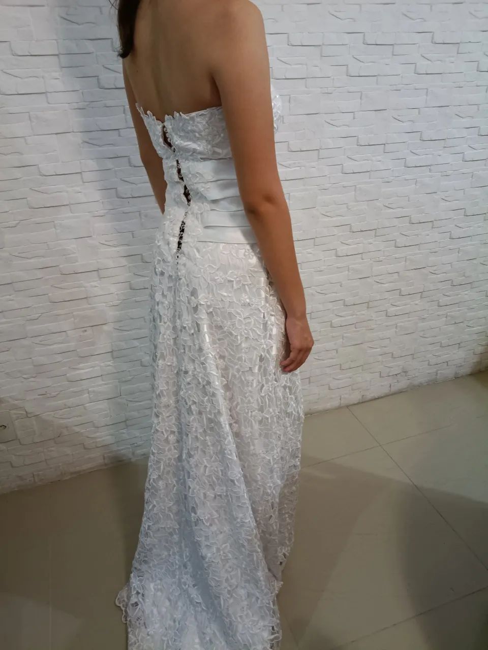Vestido branco . - Foto 4