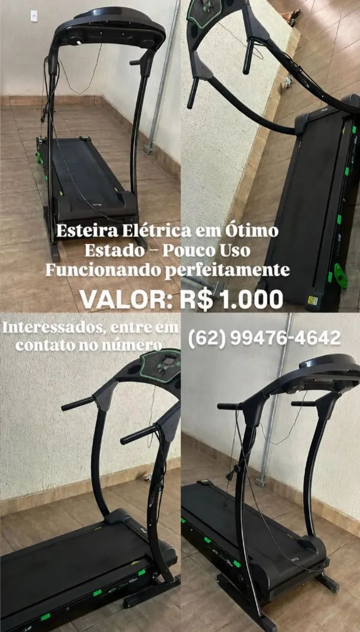 Esteira Elétrica em Ótimo Estado - Pouco Uso