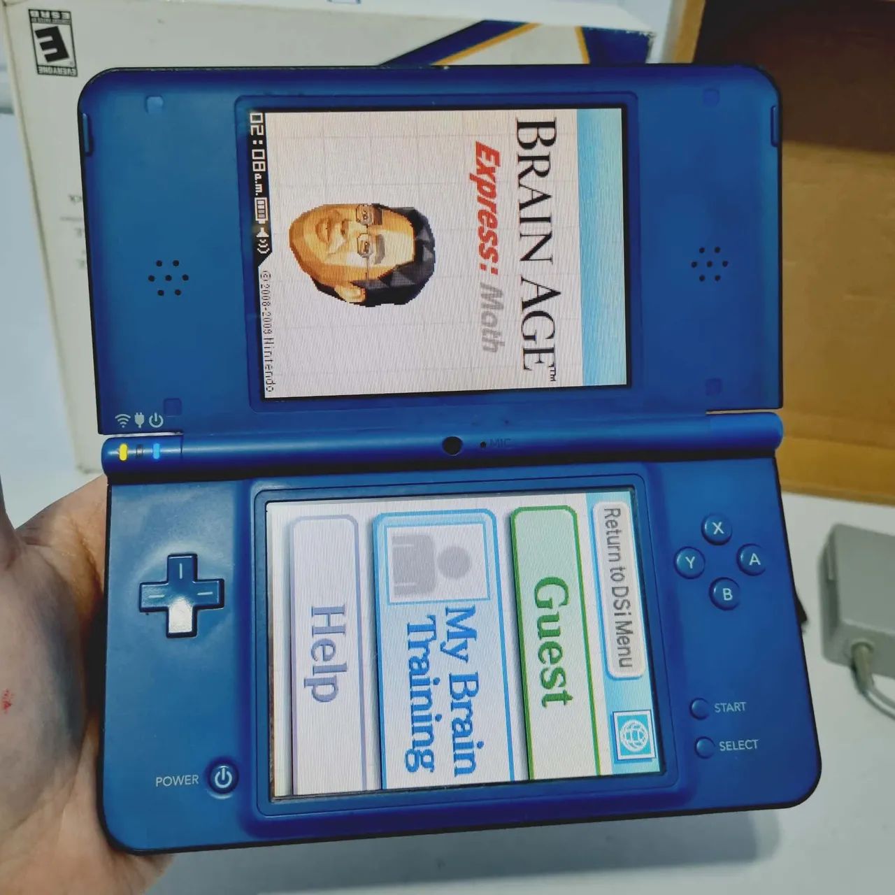 J86- CONSOLE DSi XL AZUL - Foto 2