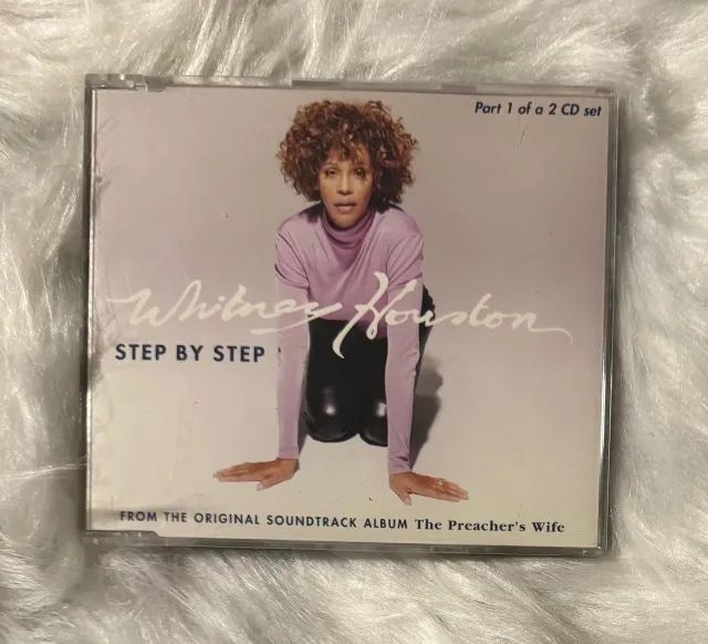 Cd Single Whitney Houston - Step By Step