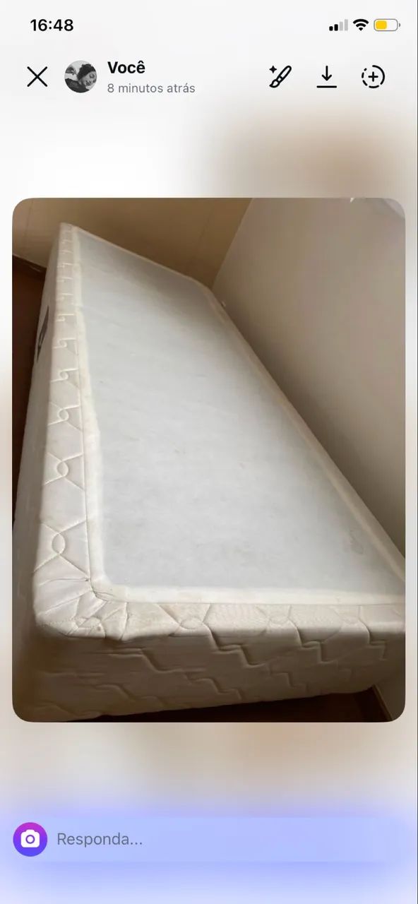 Cama box solteiro 