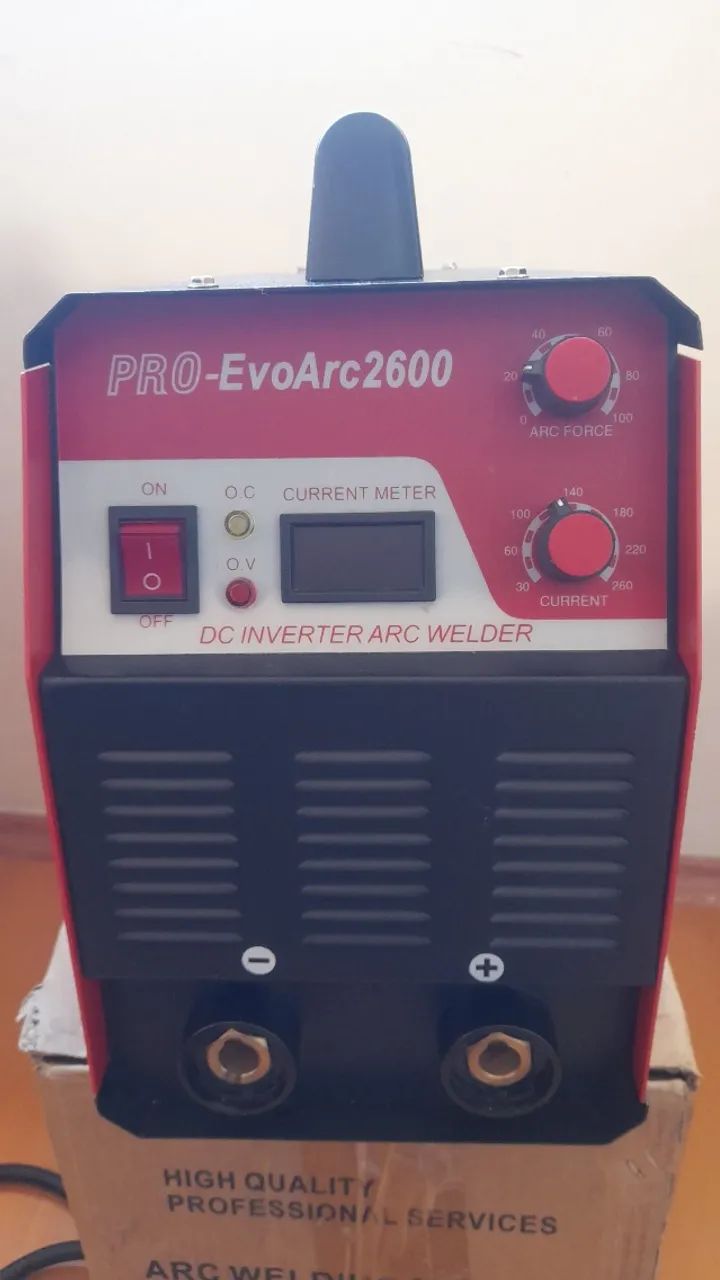 Máquina de Solda Profissional Maxxi Korea PRO-EVO ARC2600 250A - Excelente Estado