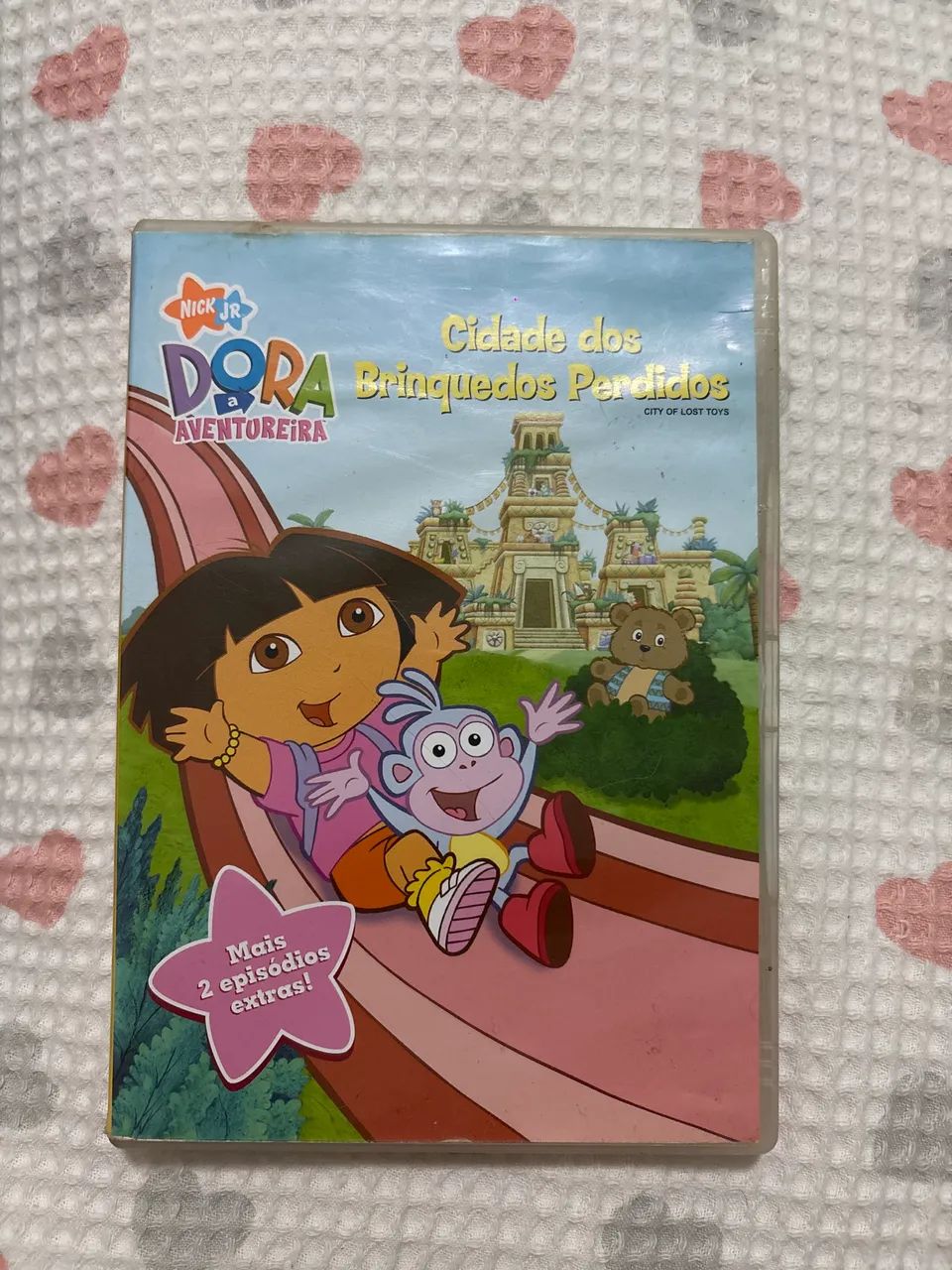 dvd dora aventureira - cidade dos brinquedos perdidos
