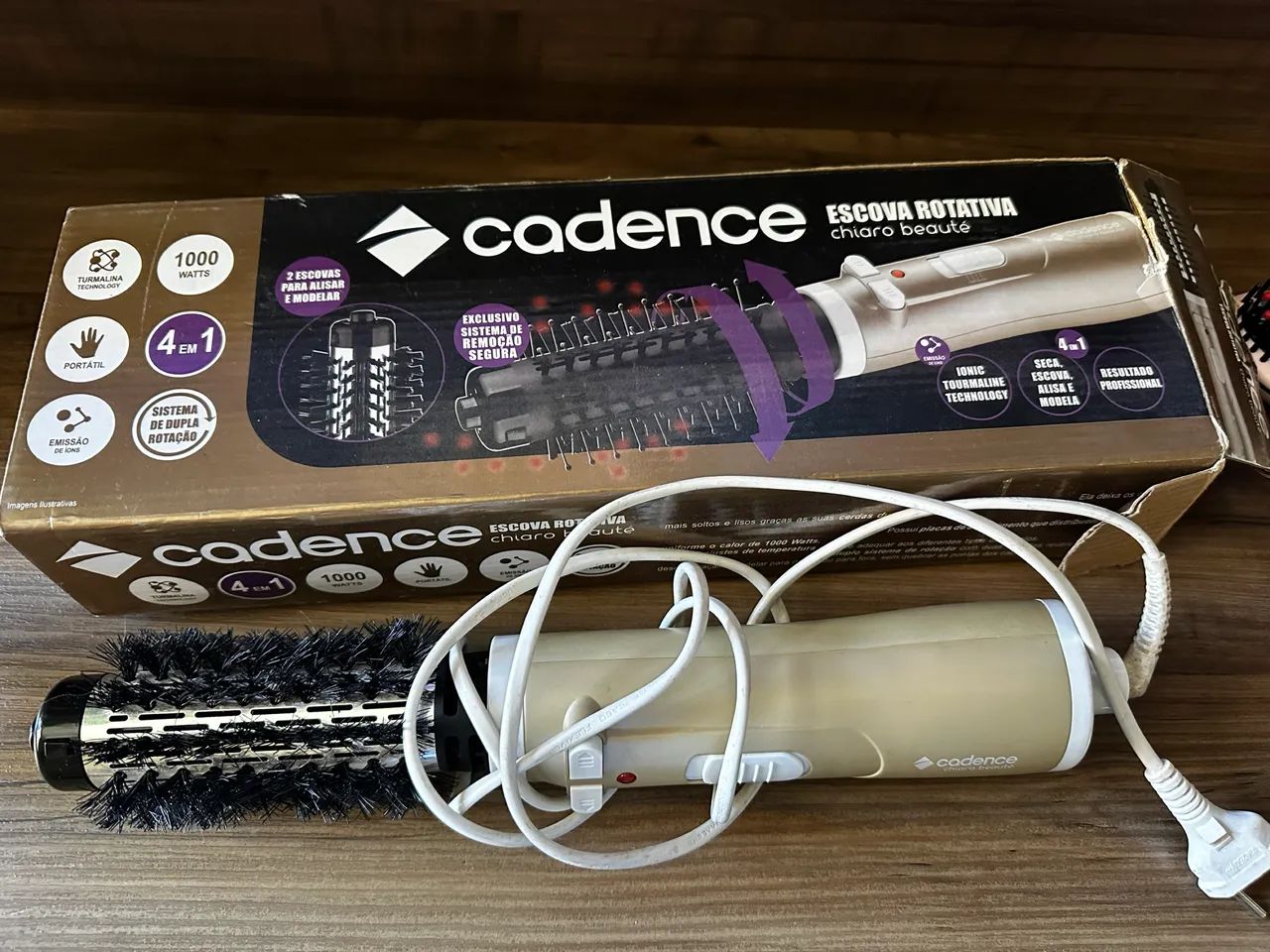 Escova rotativa e escova modeladora  - Foto 2