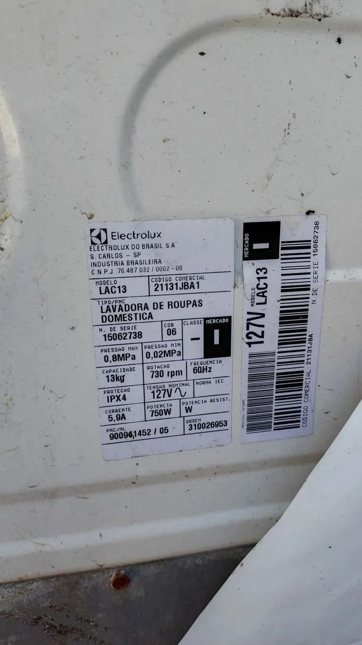Máquina Eletrolux 13k - Foto 4