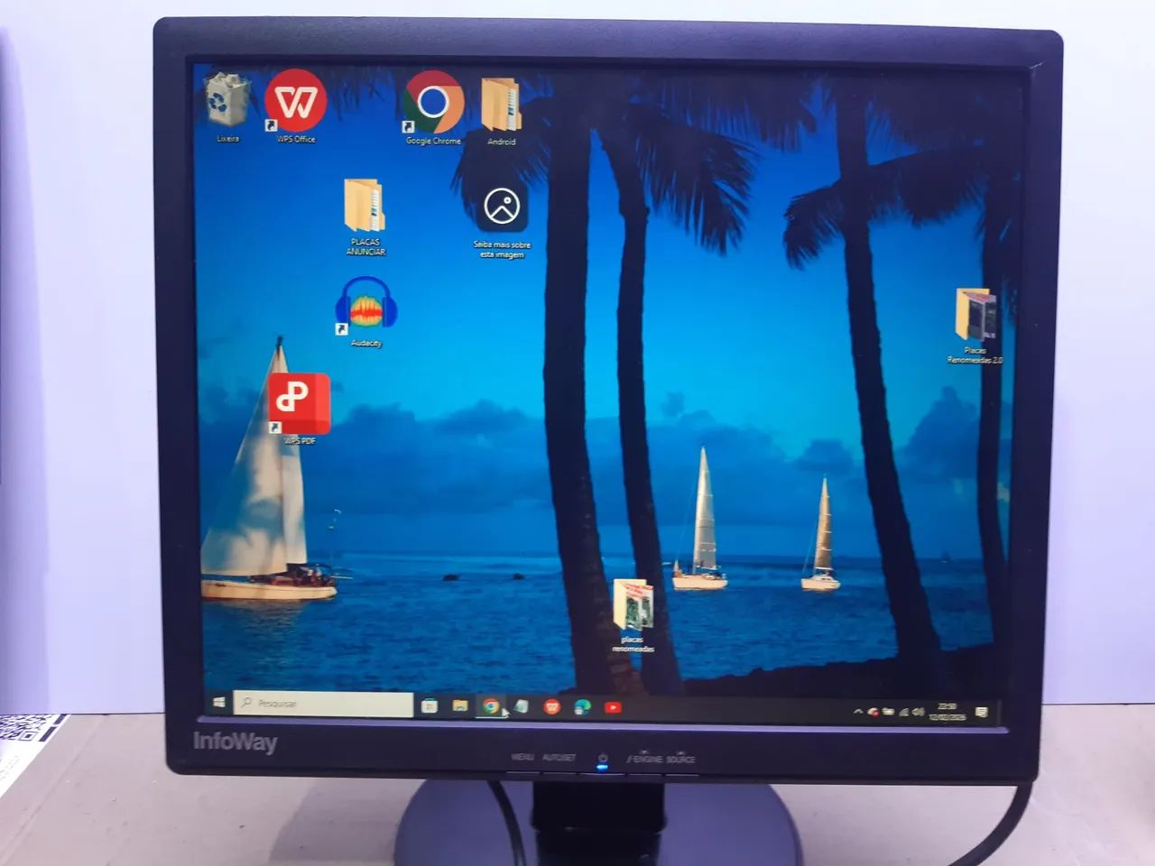 Monitor 17 polegadas Itautec funcionando perfeitamente entrada VGA. - Foto 2