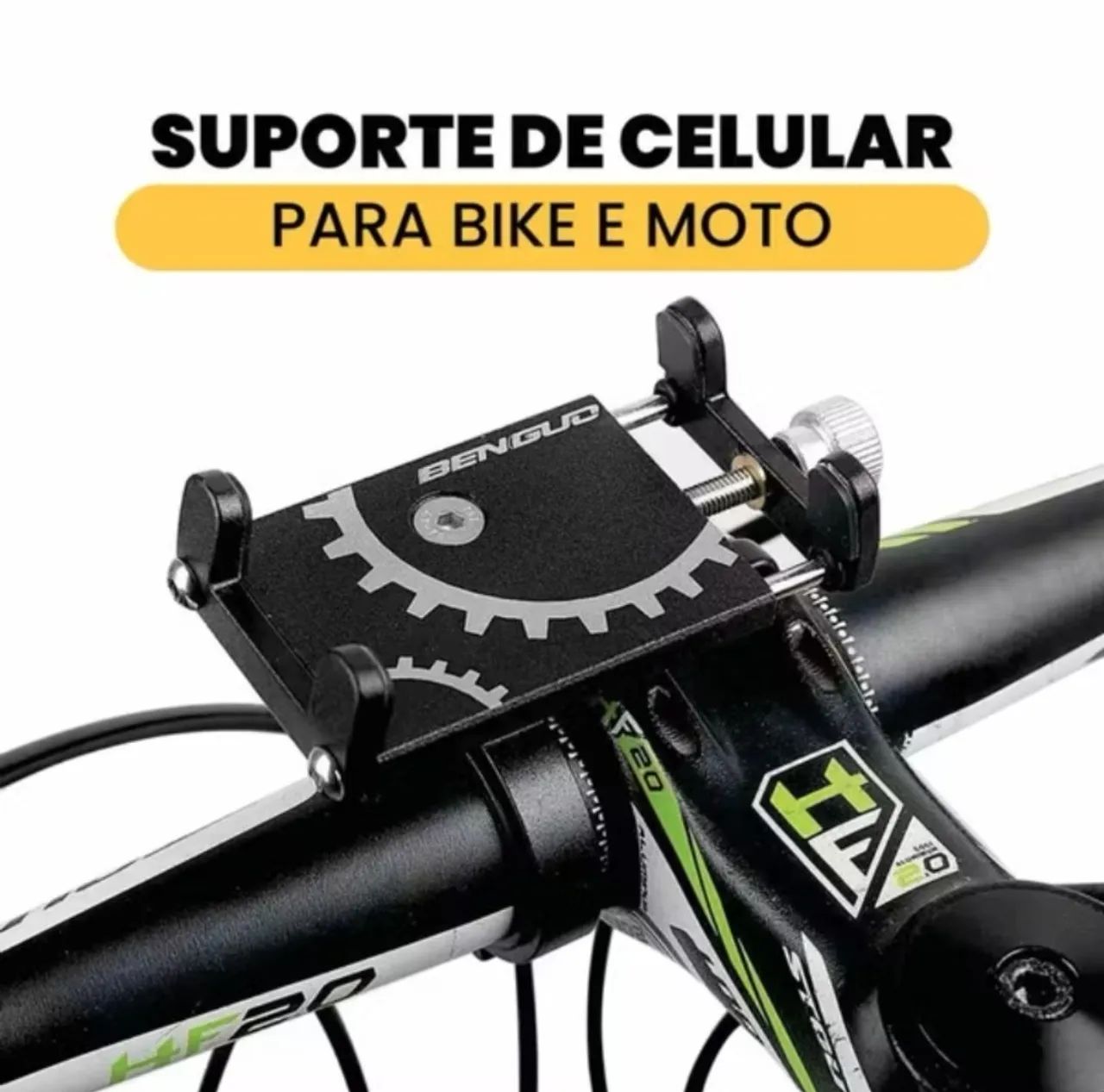 SUPORTE CELULAR ou GPS BIKE ou MOTO - Foto 3