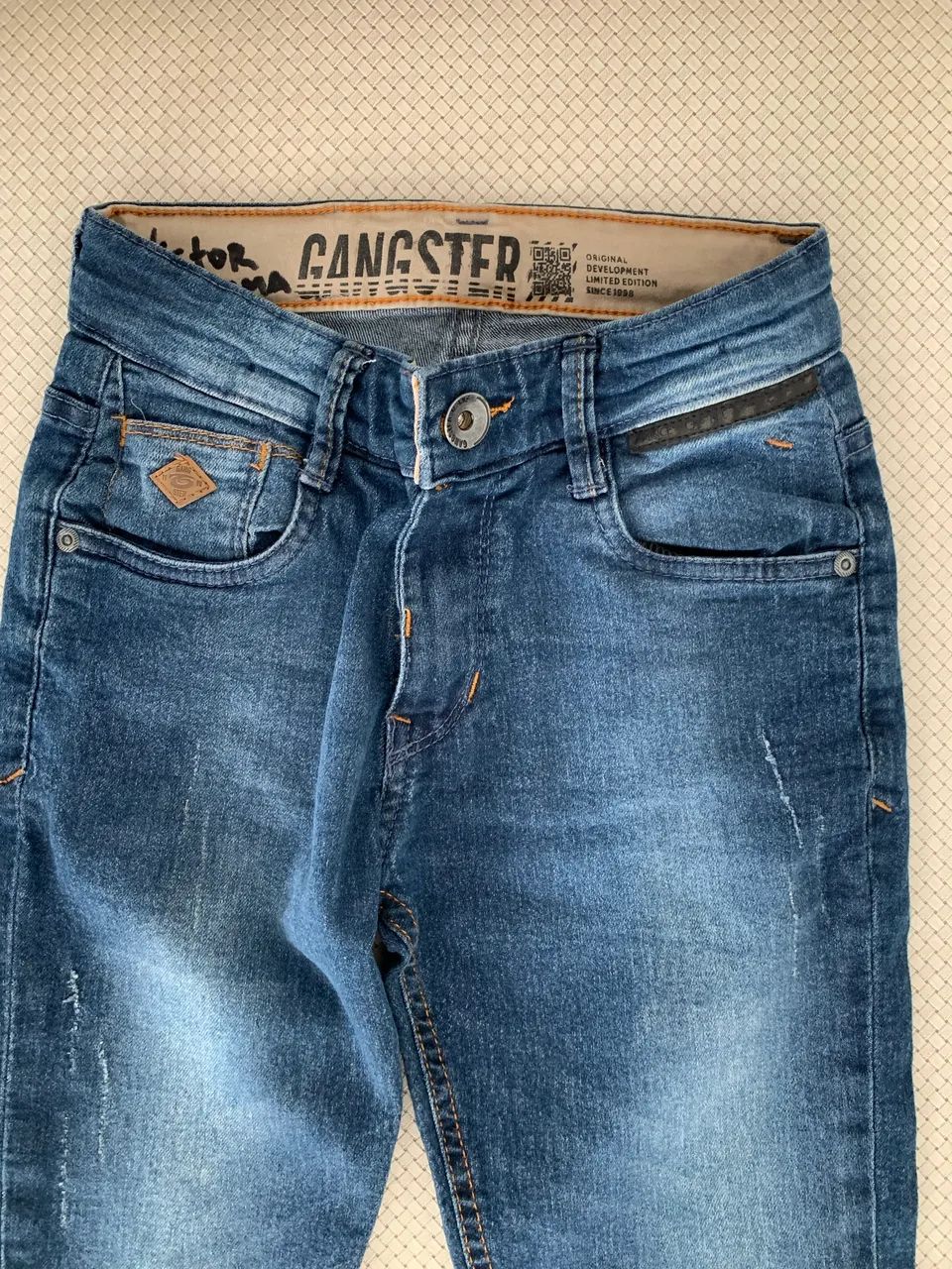 Calça Jeans infantil - Marca Gângster (EUA) - Foto 3