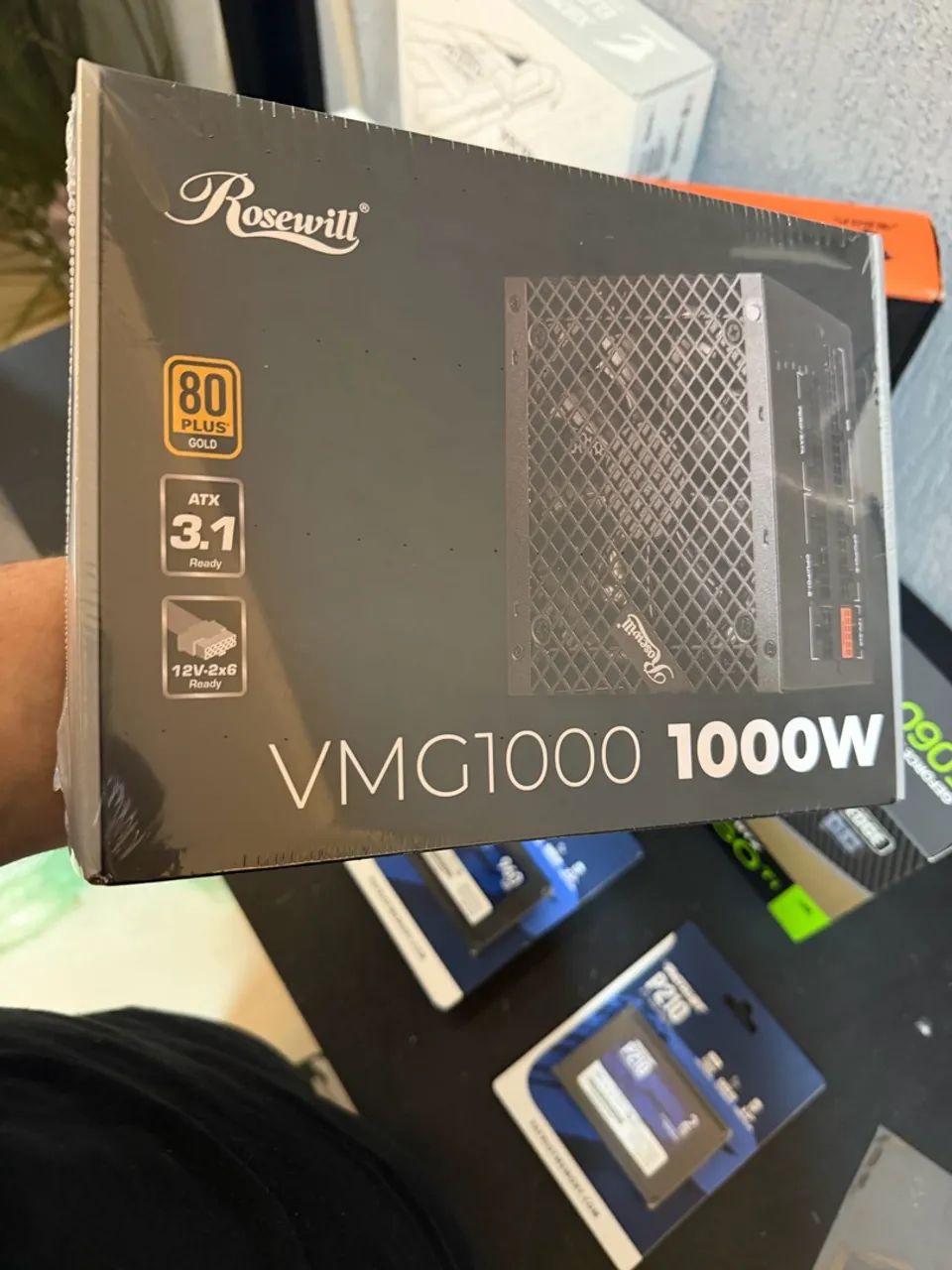 Fonte rosewill 1000w 80 plus gold atx 3.0 (nova) - Foto 3