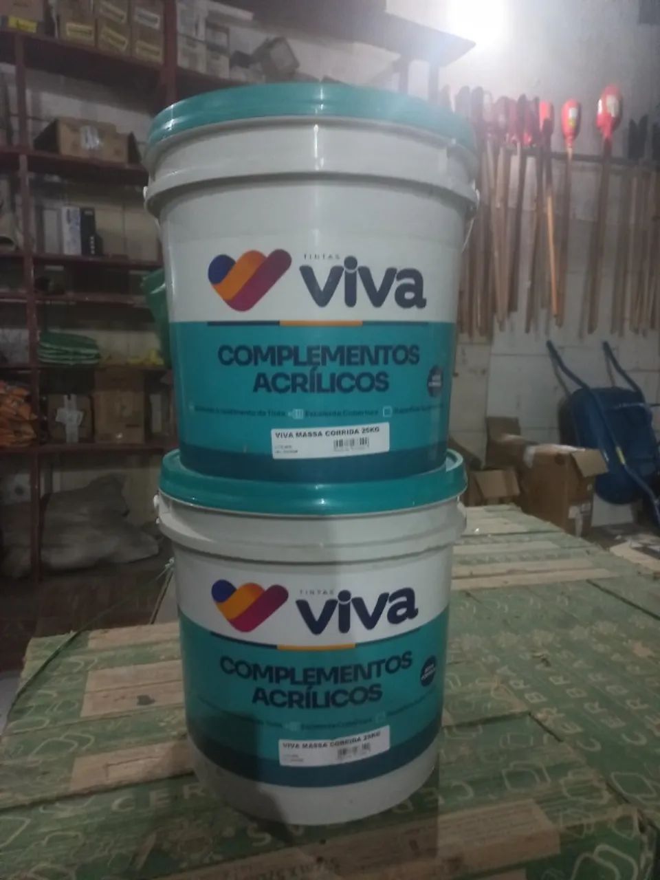 Tintas Viva Massa Corrida 25kg