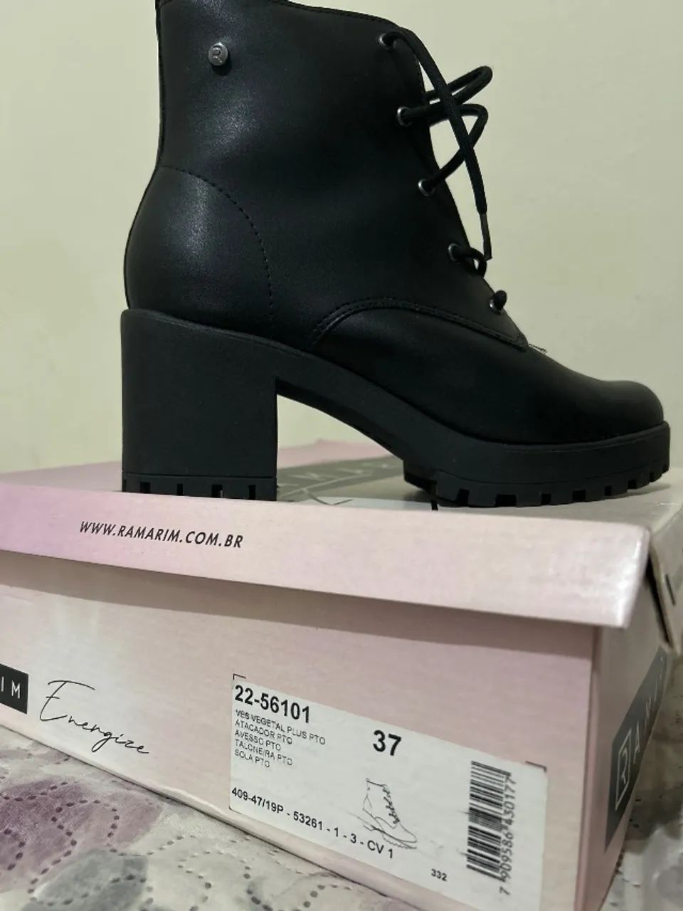 Bota coturno Ramarim nº 37 - Foto 3