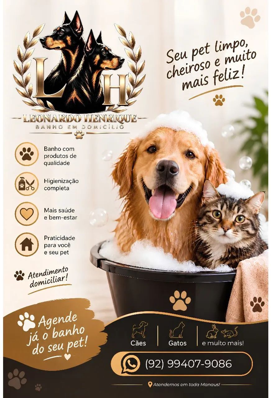Banho Pet em Domicílio ?