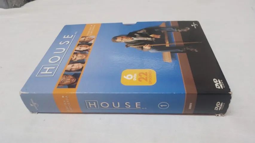 DVD Box House - Primeira Temporada - 6 Discos ( 25328 ) - Foto 2