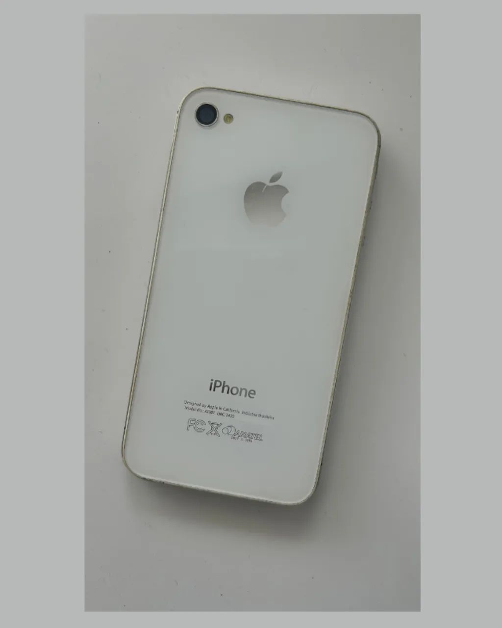 IPHONE 4S - 8GB - BRANCO - IMPECÁVEL - Foto 3