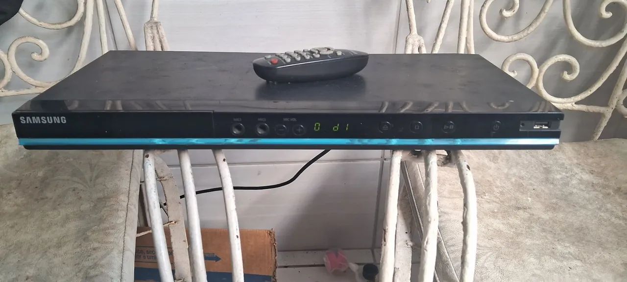 Dvd player Samsung com controle RS 80.00  - Foto 2