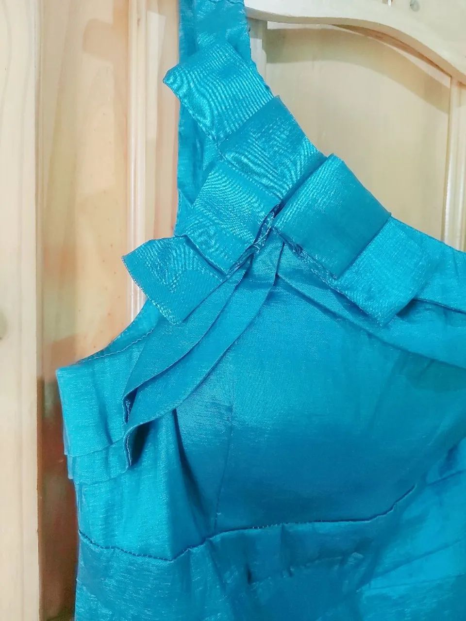 Vestido longo VERDE - M/G(40/42).  - Foto 3