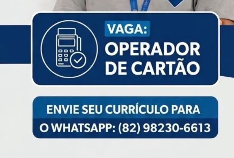 Operador de cartão  - Foto 3