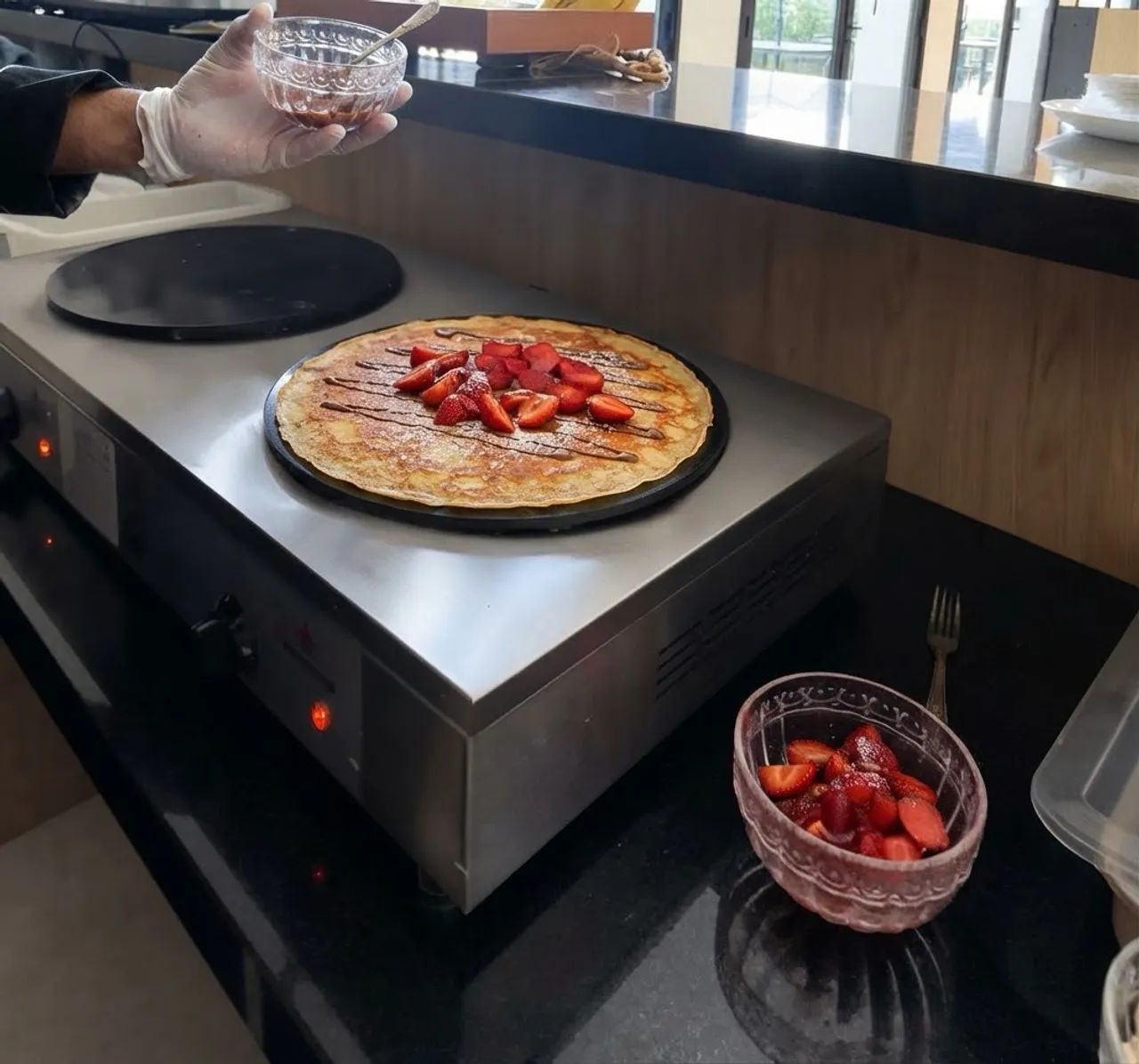 Crepeira elétrica 