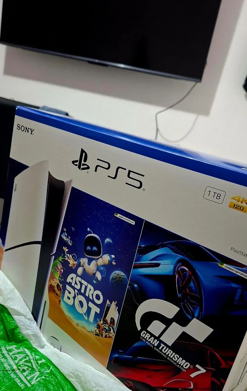 Ps5 Slim - Versão com leitor de Discos 
