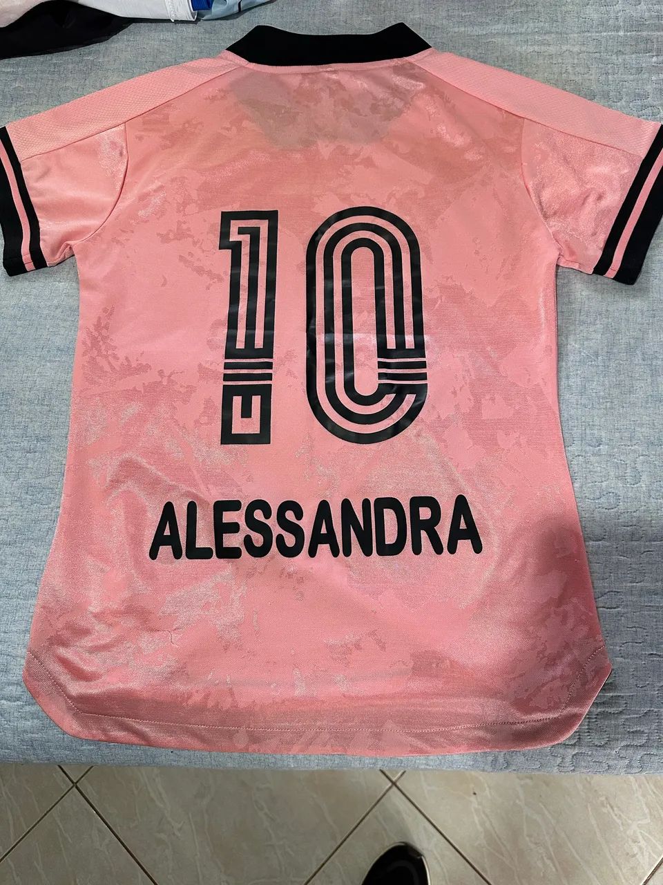 Camisa do São Paulo rosa