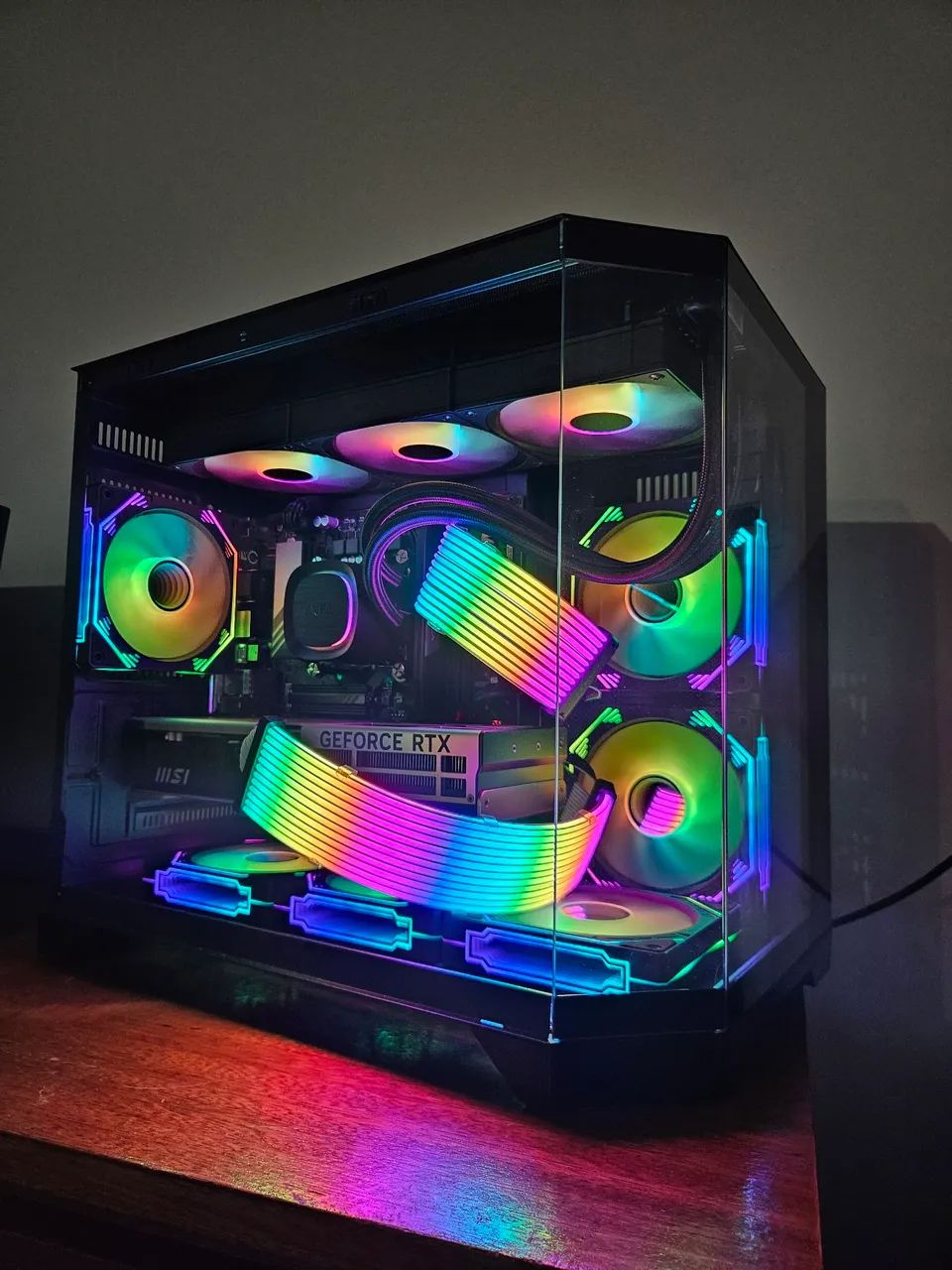 Pc gamer com i7 14700kf com rtx 4070ti super e 16gb DDR5 - Foto 5