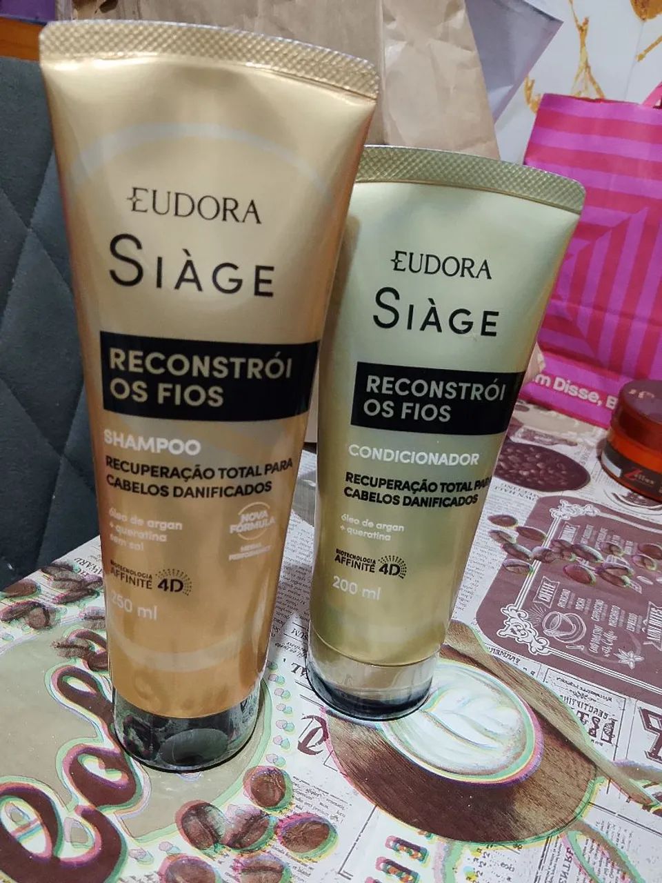 Kit condicionador e shampoo EUDORA  - Foto 2