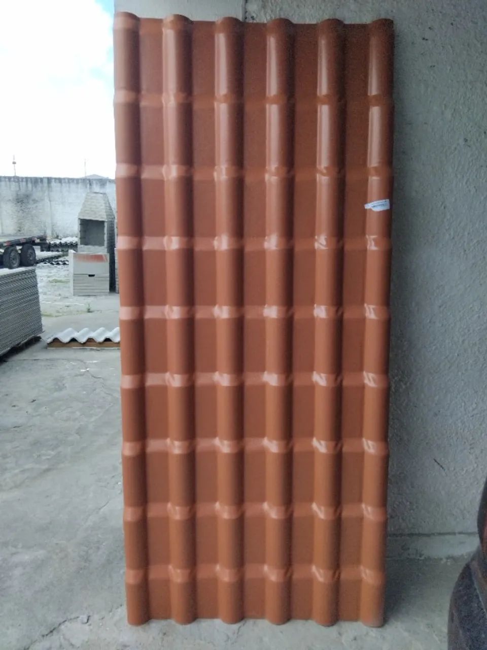 Telha de PVC 1,97m x 0,88cm / 1,5mm