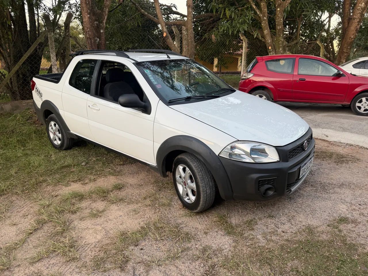Fiat Strada Working Hard 1.4 Fire Flex 8V CD 2017 - Foto 5
